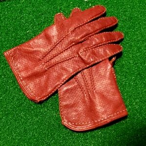 Womans Leather/silk Golves By Talbots